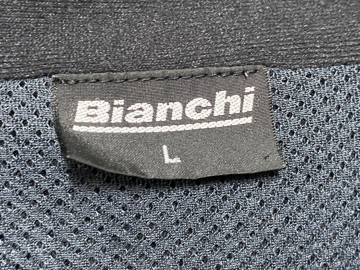 KG330 ビアンキ Bianchi 長袖 サイクルジャケット 紺 L
