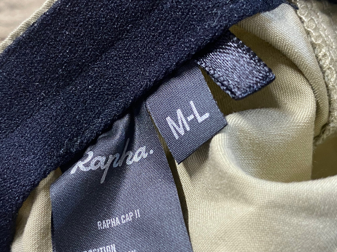 KA613 ラファ Rapha CAP サイクルキャップ カーキ M-L
