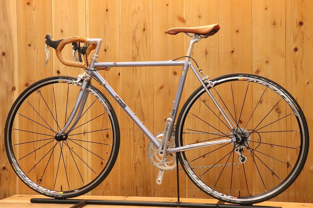 チネリ CINELLI スーパーコルサ SUPER CORSA 48サイズ カンパニョーロ アテナ 11S クロモリ ロードバイク 【芦屋店】