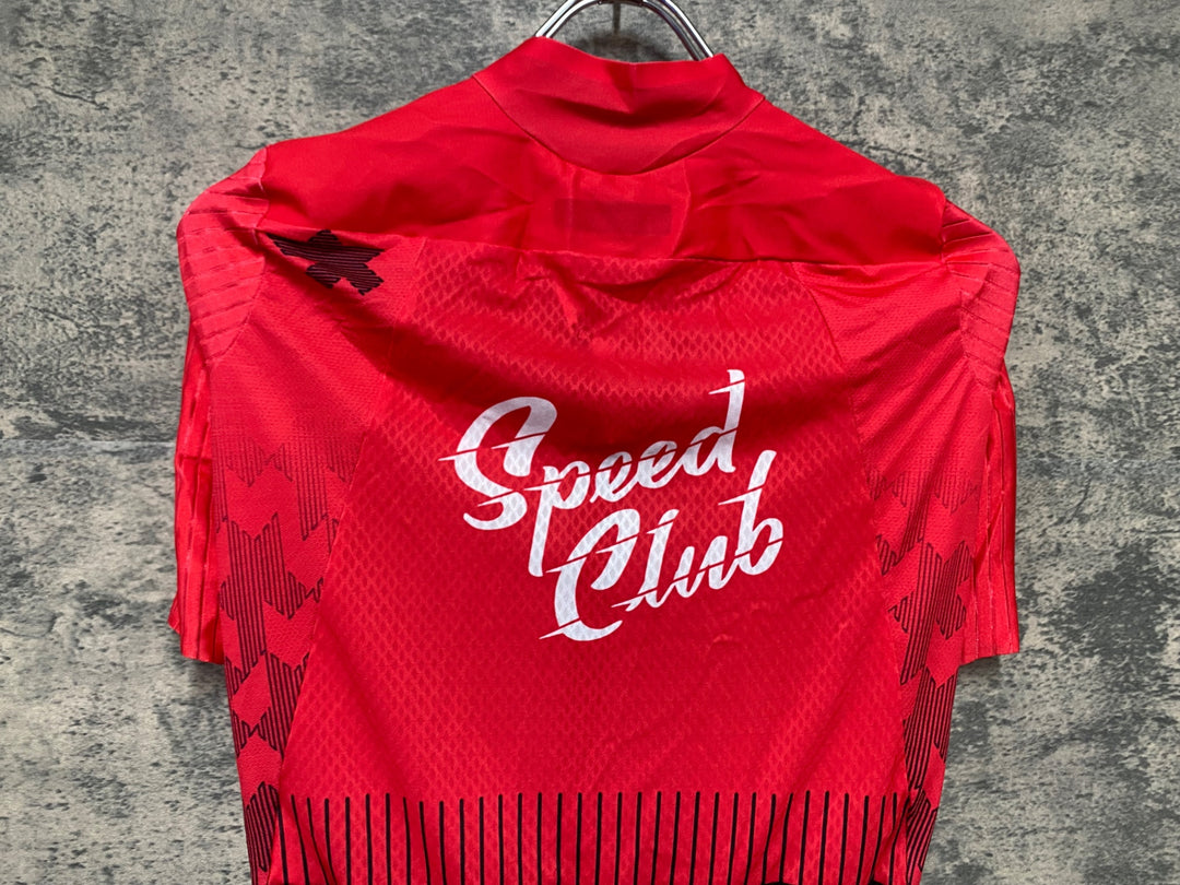 JW785 アソス assos EQUIPE RS Jersey S11 Speed Club 2024 半袖 サイクルジャージ 赤 XS