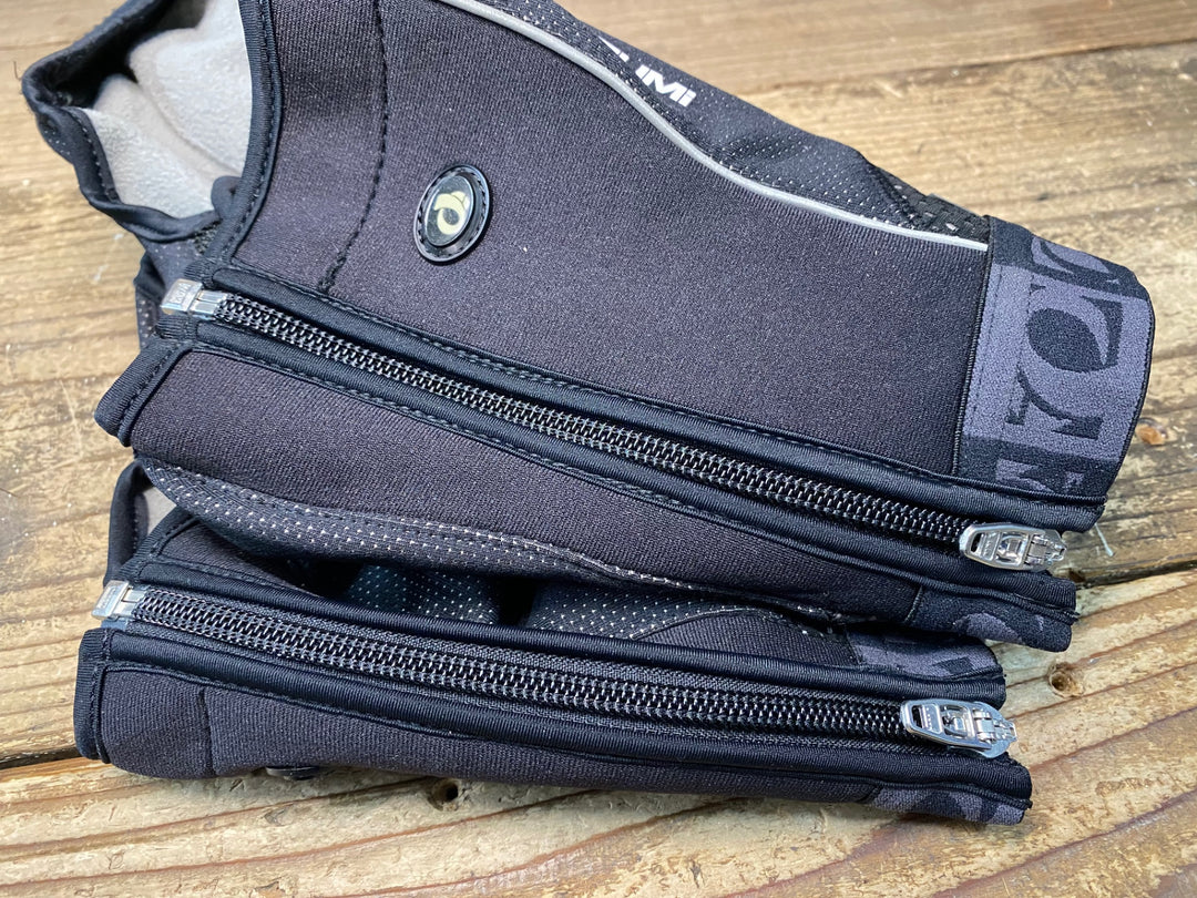 JI500 パールイズミ PEARL iZUMi シューズウォーマー 黒 L 裏起毛 WINDBREAK