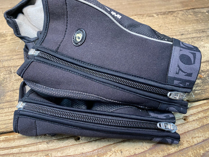 JI500 パールイズミ PEARL iZUMi シューズウォーマー 黒 L 裏起毛 WINDBREAK