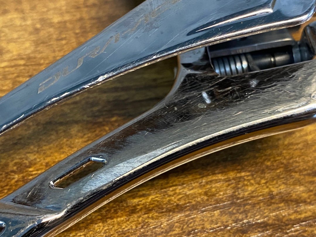 KO774 シマノ SHIMANO DURA-ACE FD-R9150 フロントディレイラー 2S Di2 動作確認済み