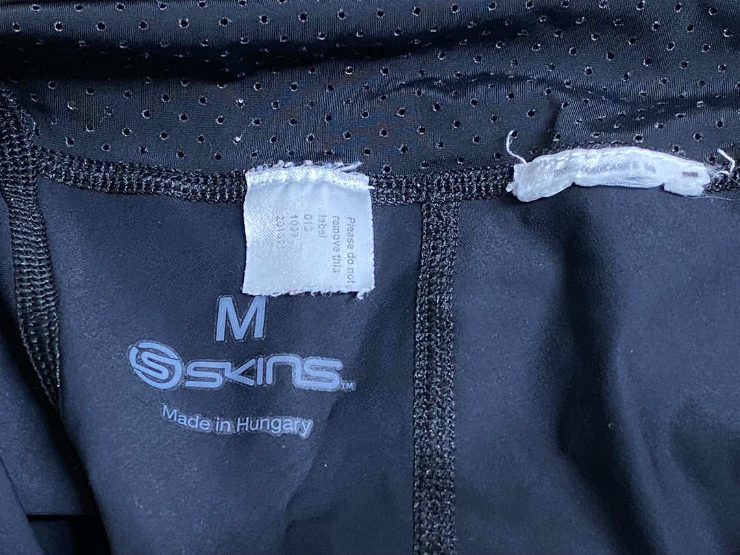 JS648 スキンズ SKINS Cycle Dnamic Bib Half Tights ビブショーツ 黒 黄色 M