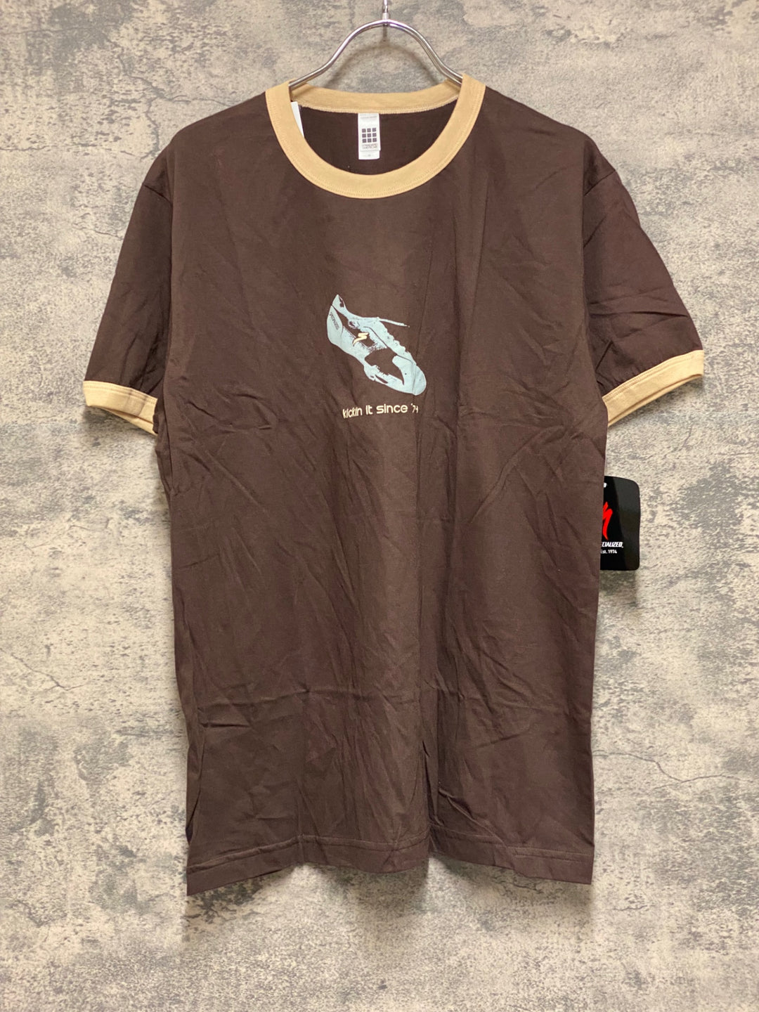 JM915 スペシャライズド SPECIALIZED 半袖 Tシャツ 茶 M