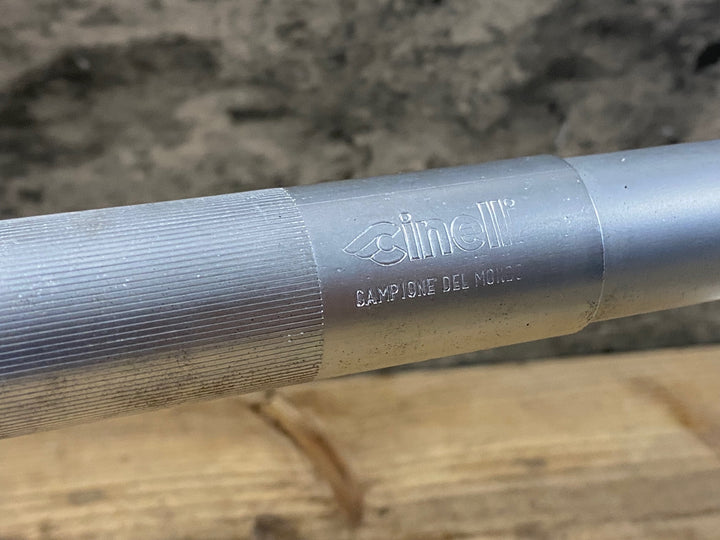 KH951 チネリ CINELLI カンピオーネデルモンド CAMPIONE DEL MONDO ドロップハンドル Φ26.2 エンドC-C400mm シルバー