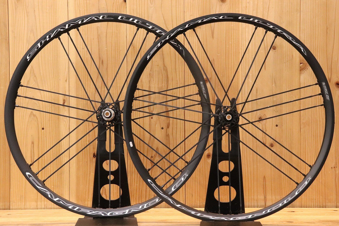 カンパニョーロ CAMPAGNOLO シャマル ウルトラ SHAMAL ULTRA DB アルミ チューブレスレディ ホイールセット シマノ 11S/12S 【芦屋店】