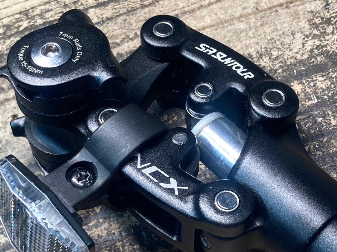 JG351 SR SUNTOUR NCX サスペンションシートポスト 黒 350mm Φ27.2