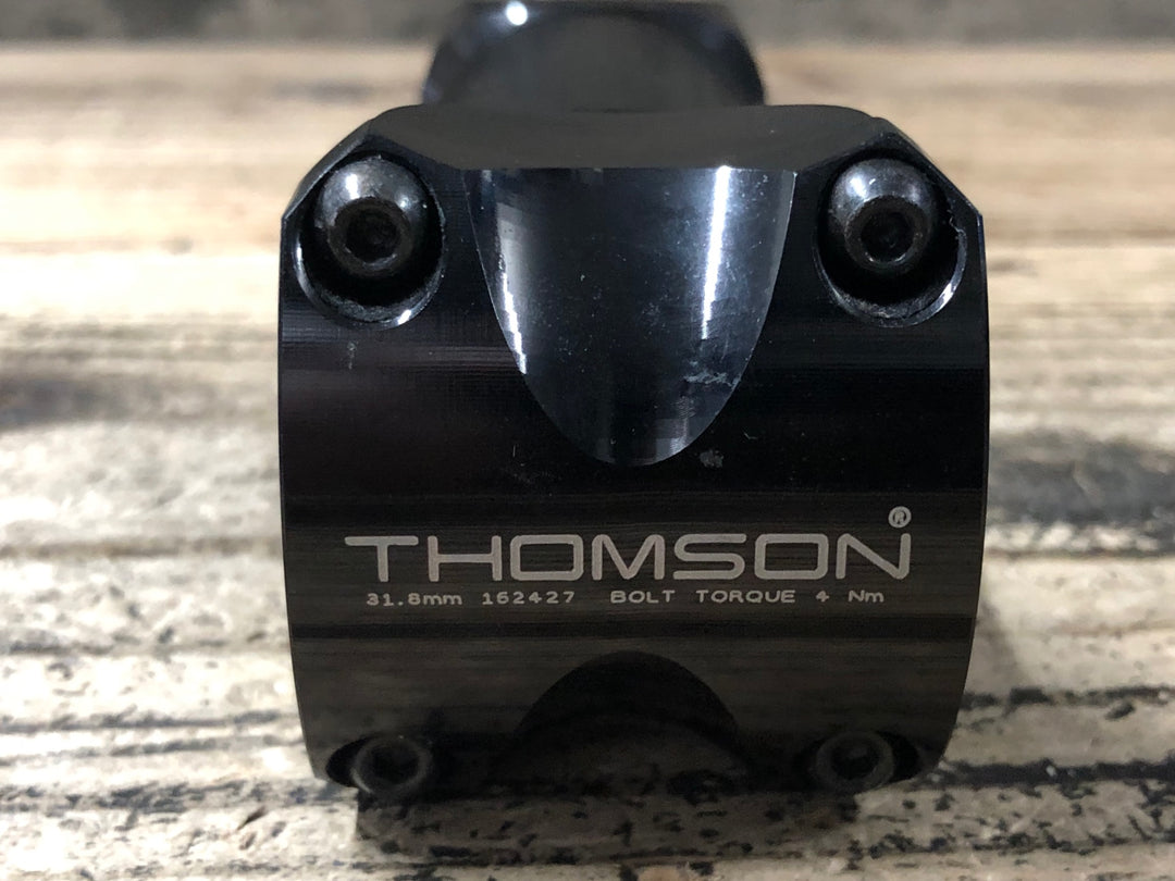 JU820 トムソン THOMSON ELITE X4 ステム 黒 110mm Φ31.8 OS スペーサー20,10,5 トップキャップ付