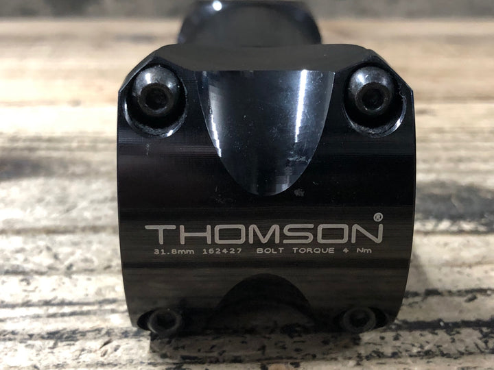 JU820 トムソン THOMSON ELITE X4 ステム 黒 110mm Φ31.8 OS スペーサー20,10,5 トップキャップ付