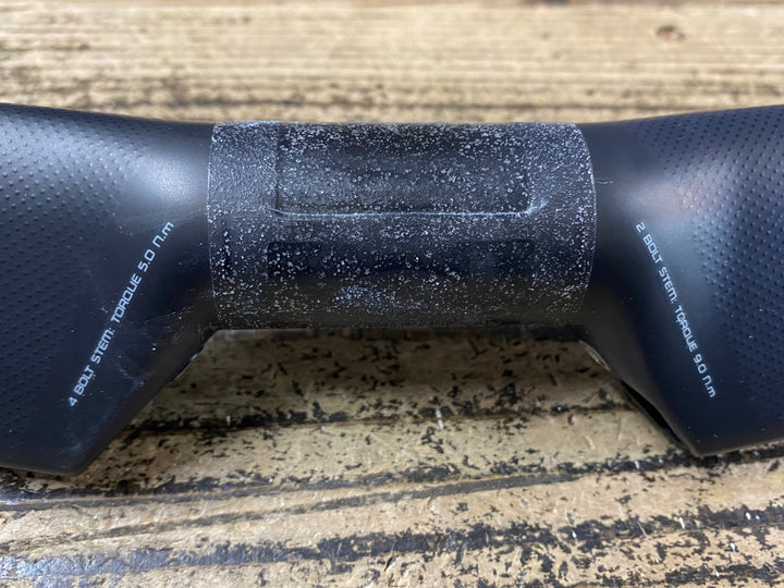 JP355 スペシャライズド SPECIALIZED S-WORKS AEROFLY カーボンドロップハンドル Φ31.8 C-C400mm ※ケーブルカバー欠品、クランプ部凹みの為ジャンク
