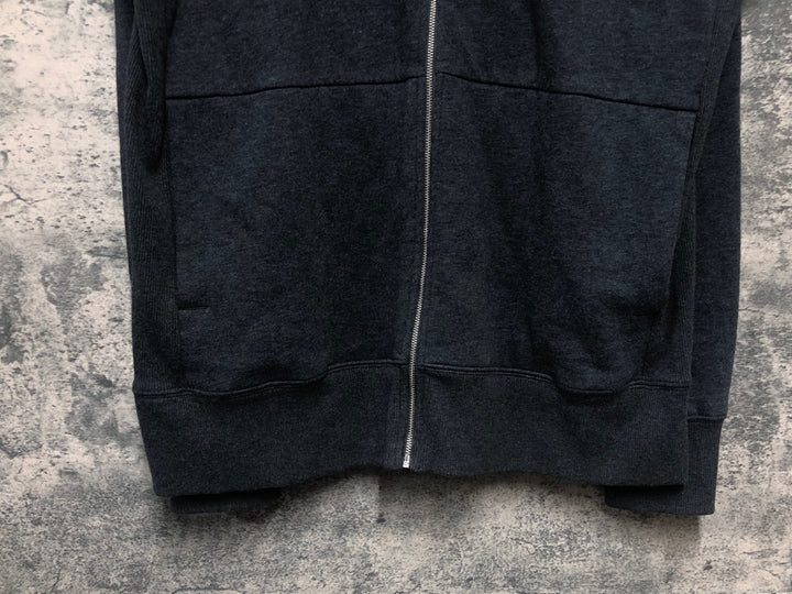 KL359 ラファ Rapha LOGO TRACK JACKET トラックジャケット グレー L 裏起毛