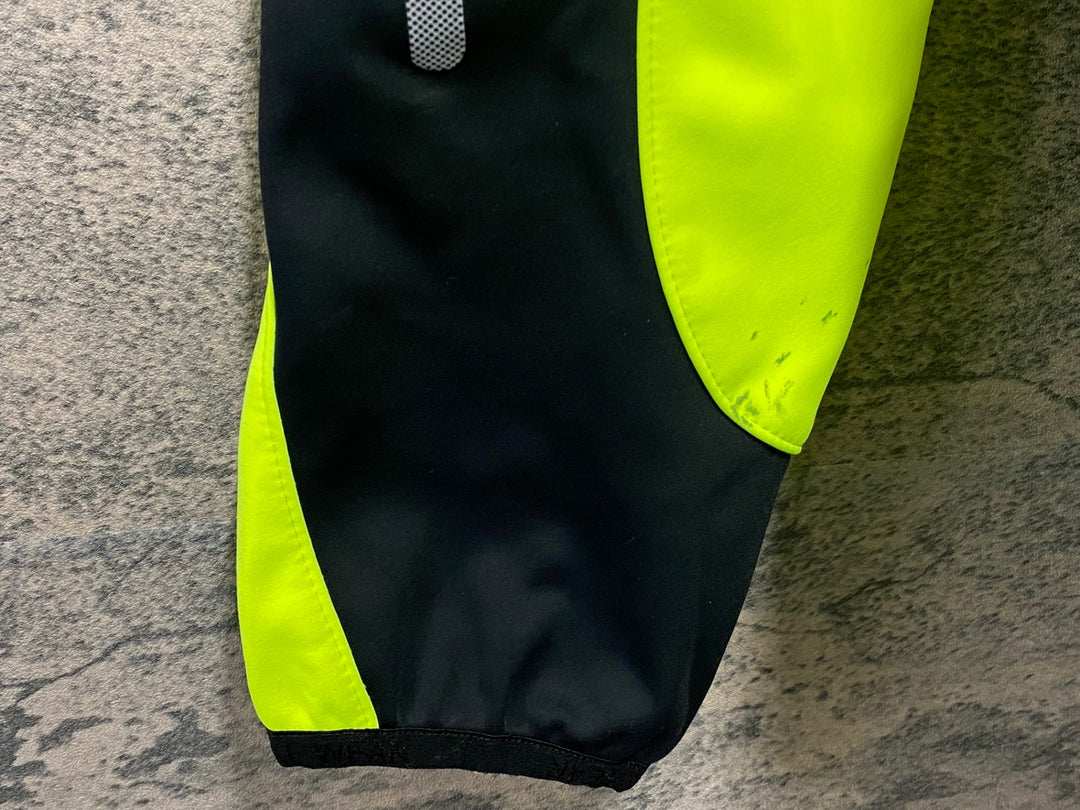 JS669 ゴアバイクウェア GORE BIKE WEAR 長袖サイクルジャケット 黄色 M ※袖汚れあり