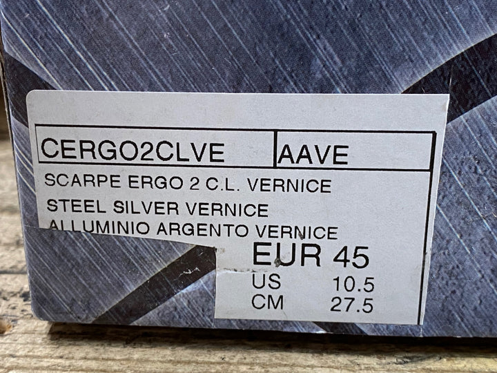 JR155 シディ SIDI SCARPE ERGO 2 C.L VERNICE ビンディングシューズ グレー EU45