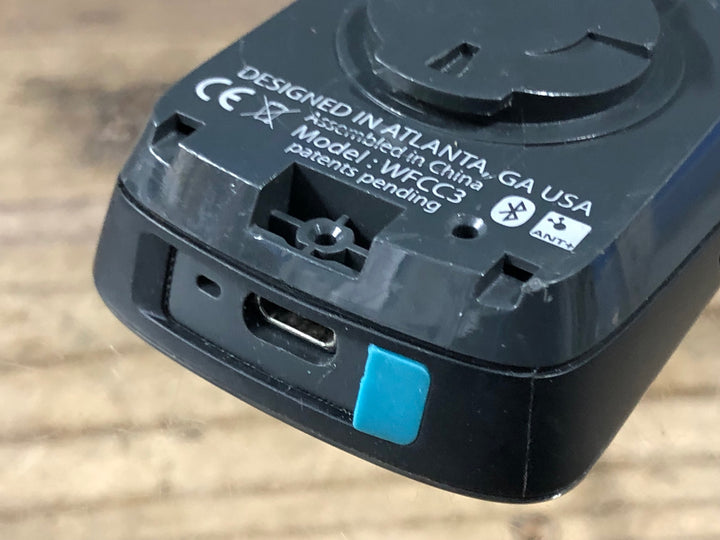 KM970 ワフー wahoo ELEMENT BOLT WFCC3 サイクルコンピューター 動作確認済み