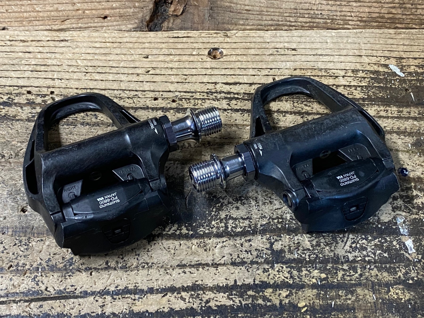 JN859 シマノ SHIMANO アルテグラ ULTEGRA PD-6800 ビンディングペダル