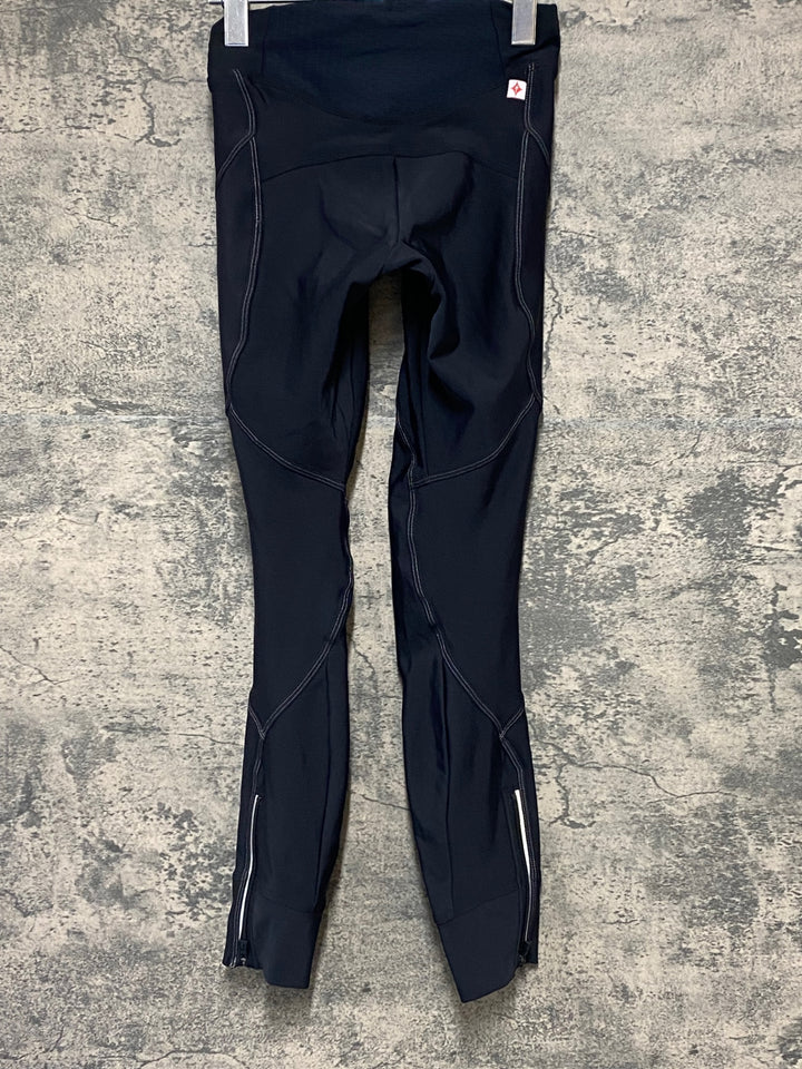 KL536 スペシャライズド SPECIALIZED 裏起毛 レーサータイツ 黒 XS パッド無し ※タグカット