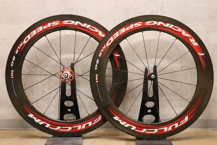 新品未使用 フルクラム FULCRUM レーシング スピード RACING SPEED XLR 80 カーボン チューブラー ホイールセット シマノ11/12S 【さいたま浦和店】