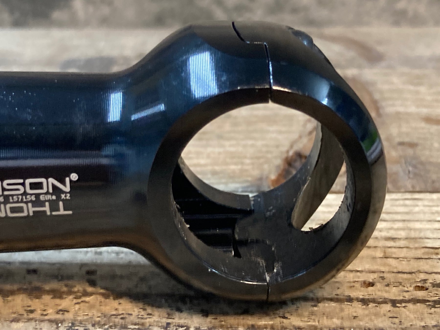 JS776 トムソン THOMSON Elite X2 SM-E146 アルミ ステム 黒 90mm Φ31