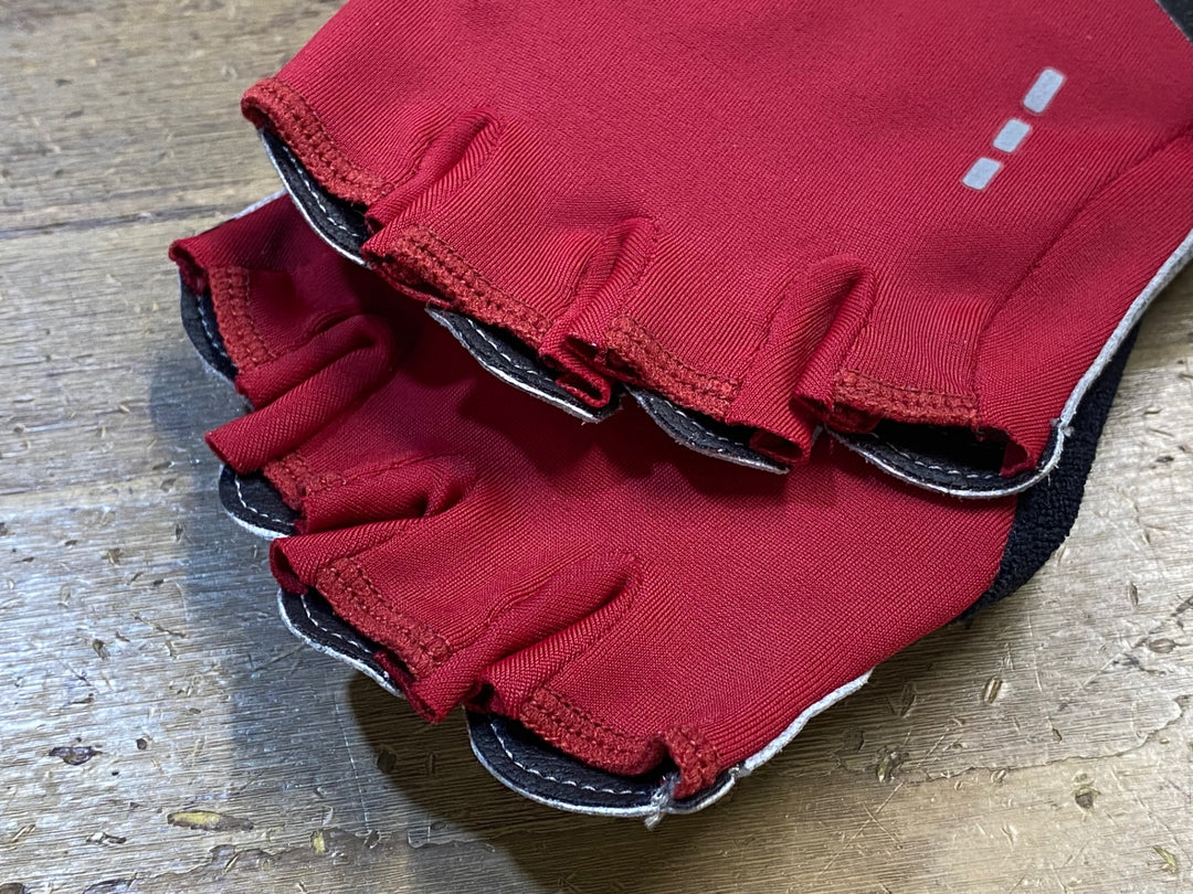 KL316 パールイズミ PEARL iZUMi 指切 グローブ 赤 S
