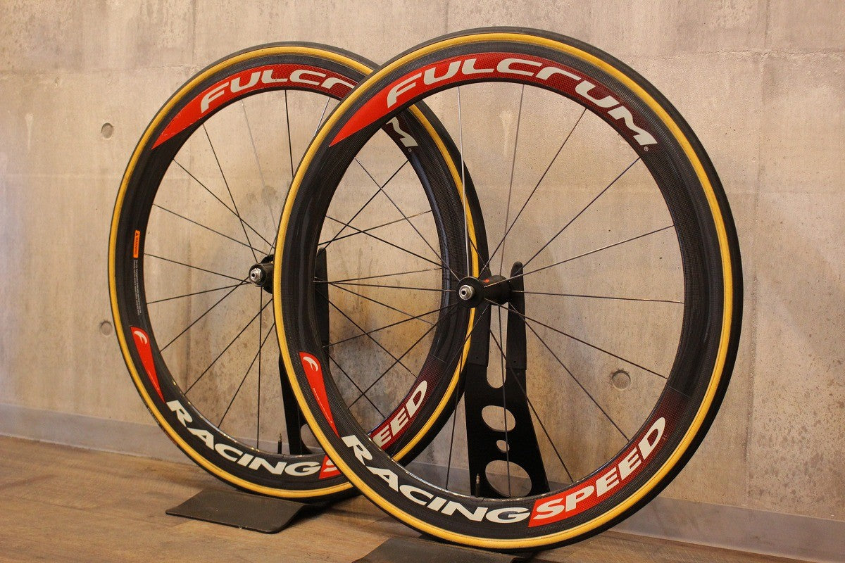 フルクラム FULCRUM レーシングスピード RACING SPEED 50 カーボン チューブラー ホイールセット シマノ 10S【名古 –  BICI AMORE ONLINE STORE