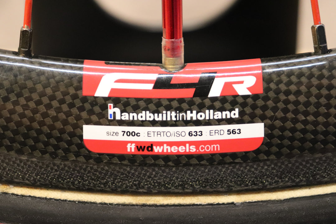 【日本限定カラー!】 ファストフォワード FFWD F4R JAPAN Limited カーボン チューブラー ホイールセット カンパニョーロ 11/12S 【さいたま浦和店】