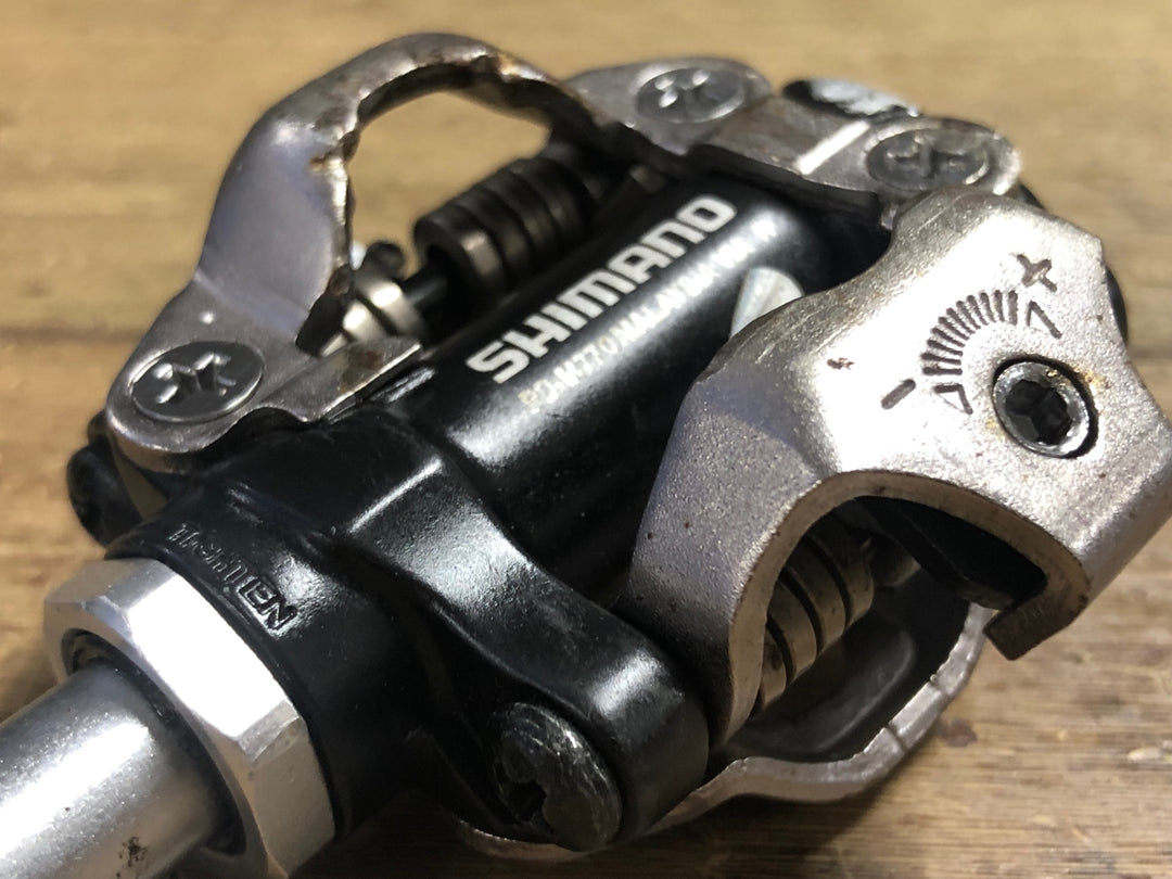 JY727 シマノ SHIMANO XT PD-M770 ビンディングペダル SPD