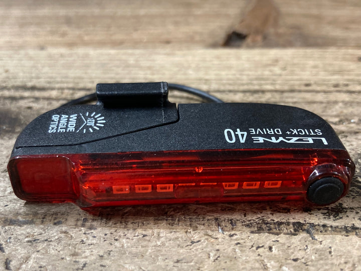 JW644 レザイン LEZYNE STICK DRIVE 40 リアライト 点灯確認済