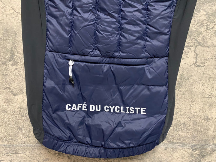 KS235 カフェドシクリステ cafe du cycliste ALEXIA Unisex サイクルベスト ジレ 紺 S