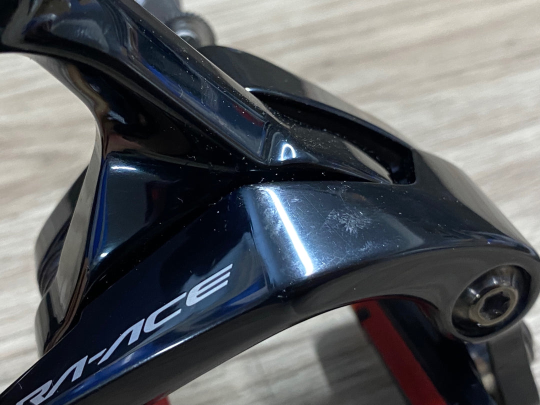 JY596 シマノ SHIMANO デュラエース DURA-ACE BR-R9100 キャリパーブレーキ 前後セット ※ブレーキシュー非純正