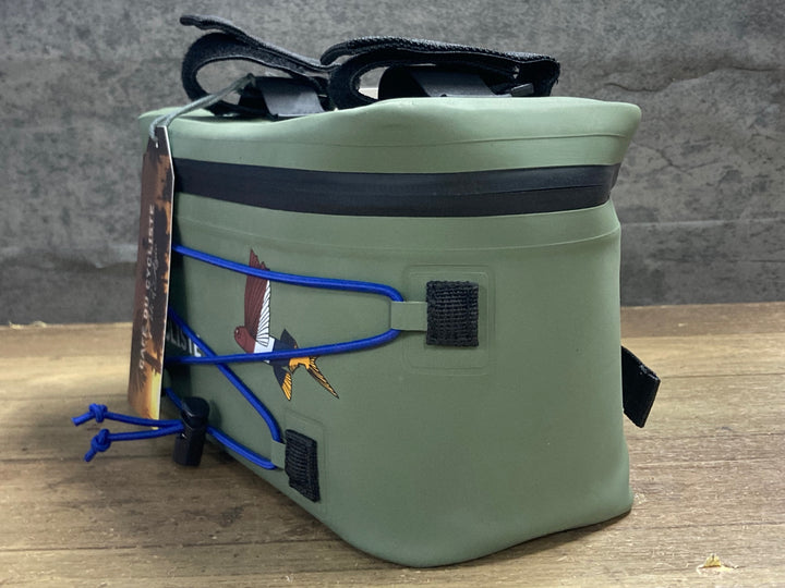 KL108 カフェドシクリステ Cafe du Cycliste HANDLEBAR BAG ハンドルバーバッグ カーキ