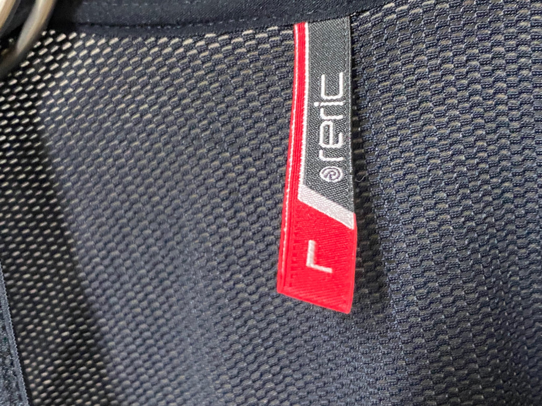 KJ366 レリック reric ビブショーツ 黒 グレー柄 L