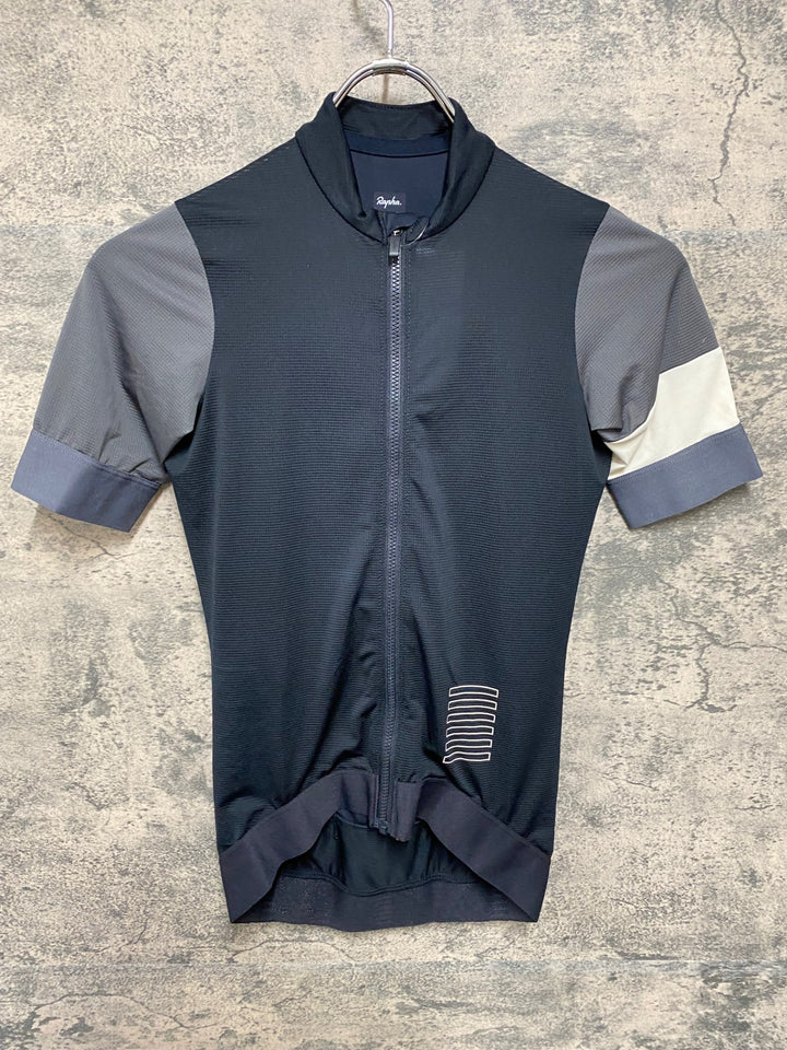 JZ990 ラファ Rapha WOMEN'S PRO TEAM TRAINING JERSEY 半袖 サイクルジャージ 黒 XXS レディース