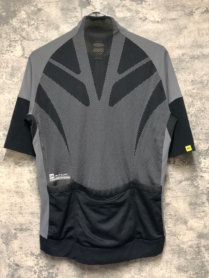 KP488 マヴィック MAVIC 半袖 サイクルジャージ 黒 O