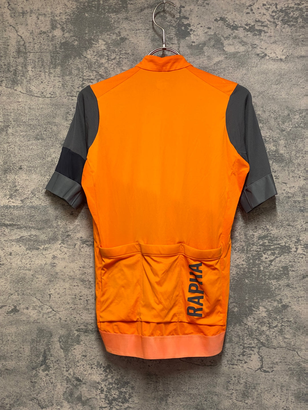 JS592 ラファ Rapha PRO TEAM TRAINING JERSEY 半袖 サイクルジャージ オレンジ S