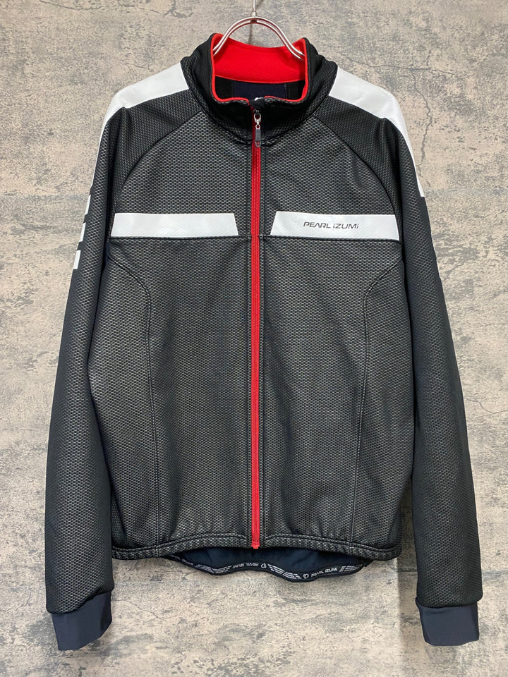 KP353 パールイズミ PEARL iZUMi 長袖 サイクルジャケット 黒 BXL 裏起毛