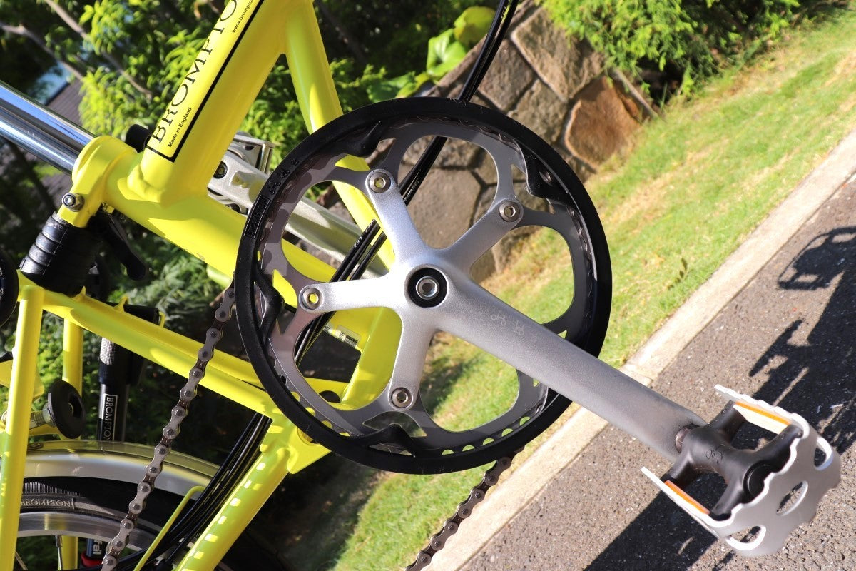 BROMPTON S6Lイエロー 6速 2014年 ブロンプトン BROMPTON P6L 2014モデル イエロー 折り畳み ミニベロ