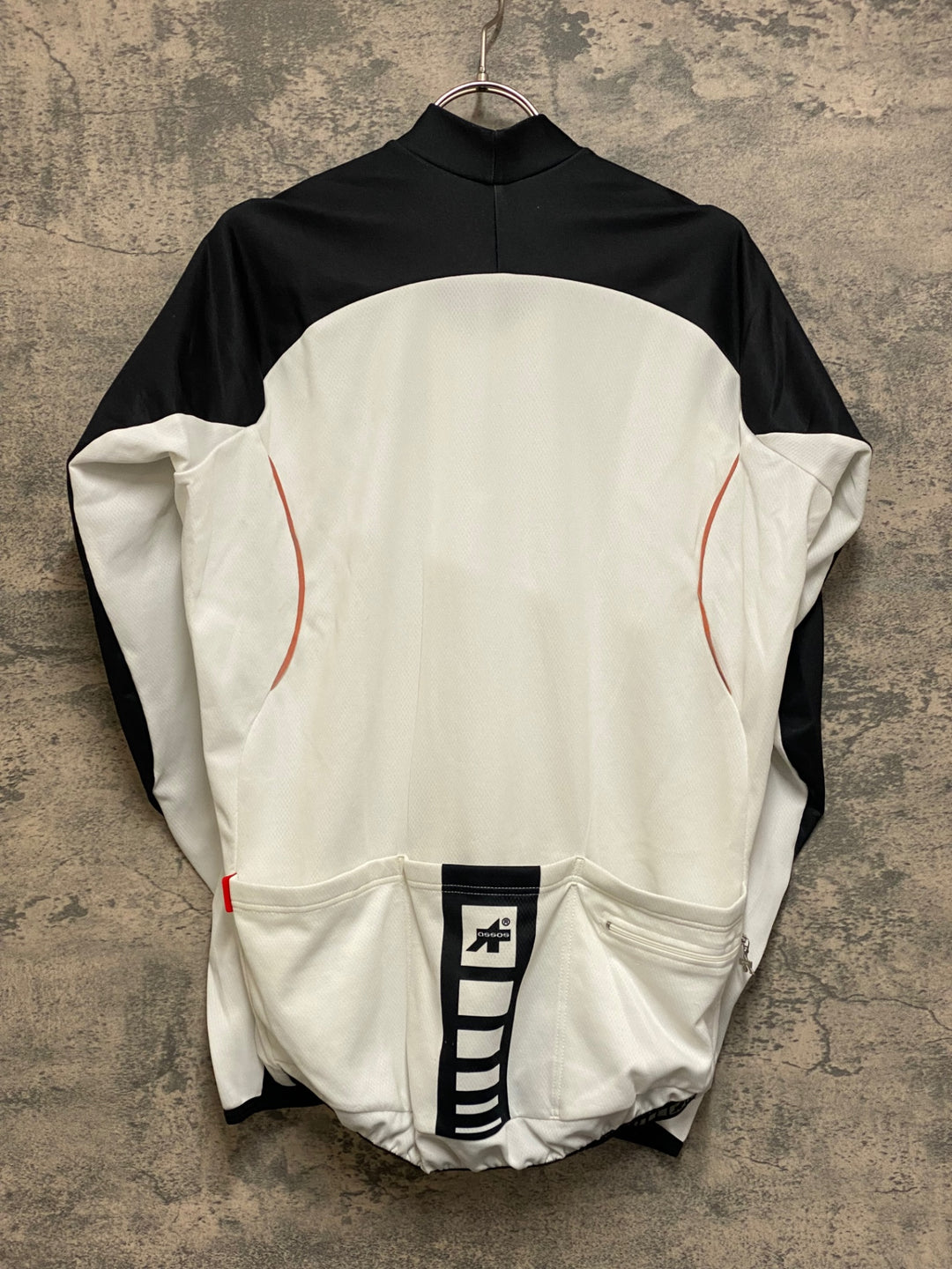 JO850 アソス assos 長袖 サイクルジャージ 白 黒 XL