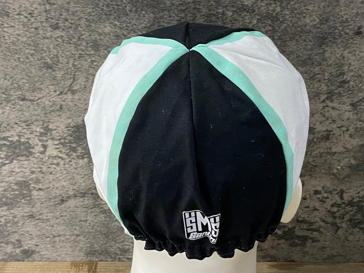 JV750 サンティーニ Santini サイクルキャップ 白黒