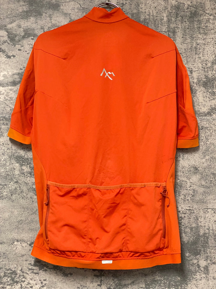 KK252 セブンメッシュ 7MESH Hommes 半袖 サイクルジャージ オレンジ M