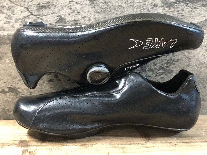 KJ403 レイク LAKE CX301 ビンディングシューズ カーボンソール EU40.5 wide