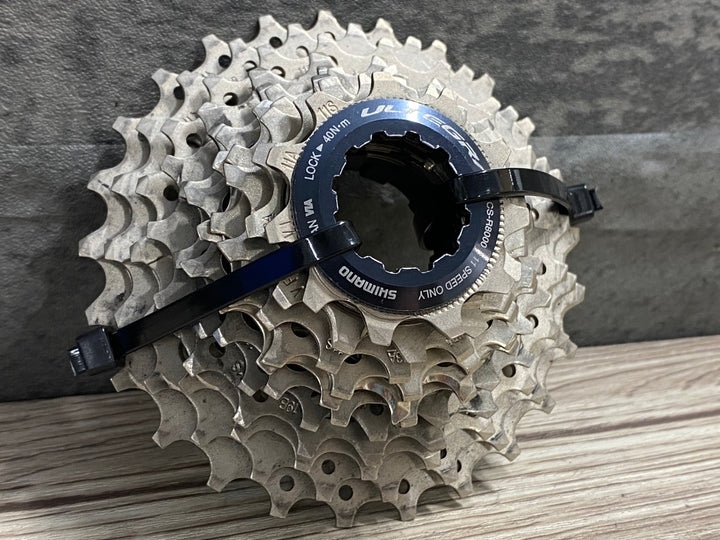 KO603 シマノ SHIMANO アルテグラ ULTEGRA CS-R8000 スプロケット 11S 11-25T ※スペーサー1枚欠品