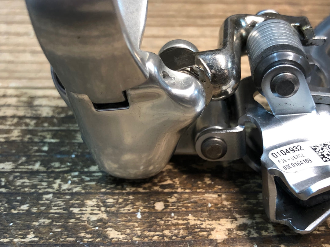 JJ553 カンパニョーロ CAMPAGNOLO ケンタウル CENTAUR フロントディレイラー シルバー バンド式 Φ32