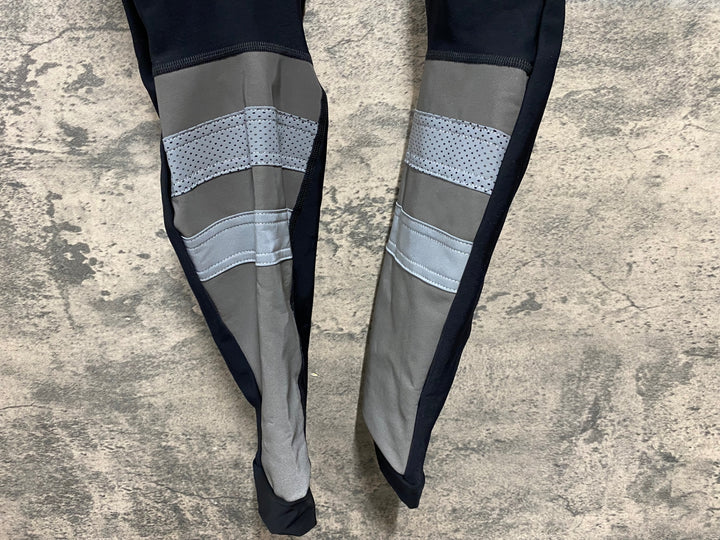 JY680 ラファ Rapha CARGO WINTER TIGHTS WITH PAD カーゴ ビブタイツ 黒 L 裏起毛
