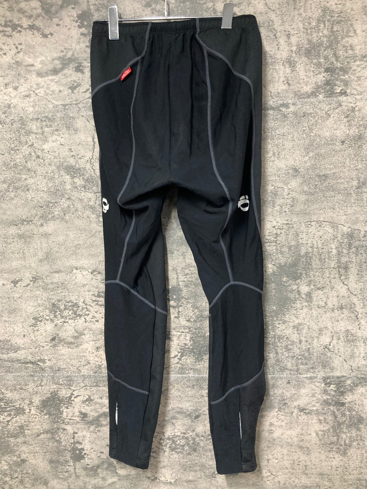 KG550 パールイズミ PEARL iZUMi レーサータイツ 黒 XL 裏起毛 WIND BREAK ほつれ大