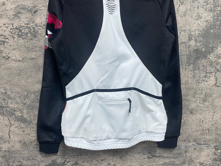 JW994 パールイズミ PEARL iZUMi 長袖 サイクルジャージ 白 S 裏起毛