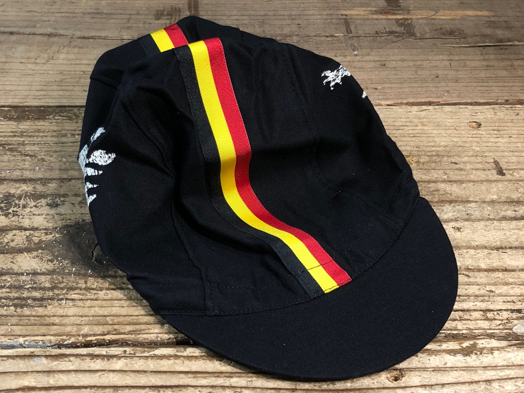 JT345 カペルミュール KAPELMUUR サイクルキャップ 黒 サイズフリー