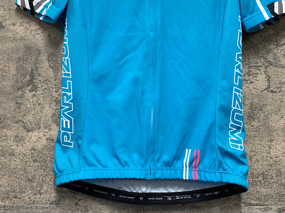 KL674 パールイズミ PEARL iZUMi 半袖 サイクルジャージ 青 L レディース