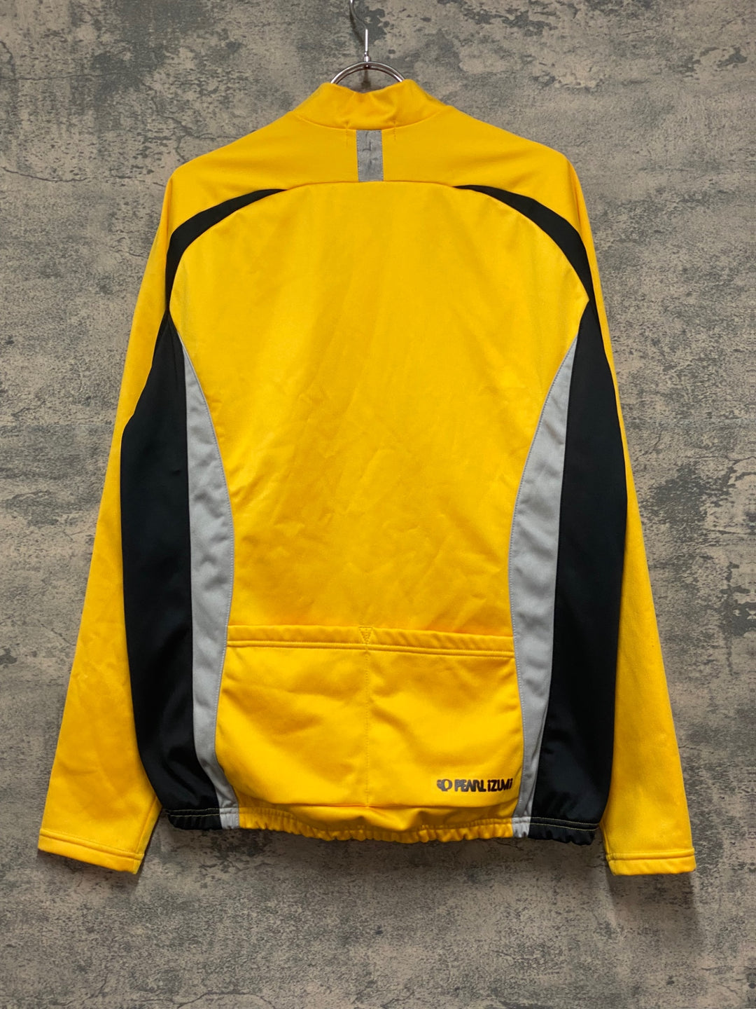 KK924 パールイズミ PEARL iZUMi 長袖 サイクルジャージ 黄色 XL 裏起毛