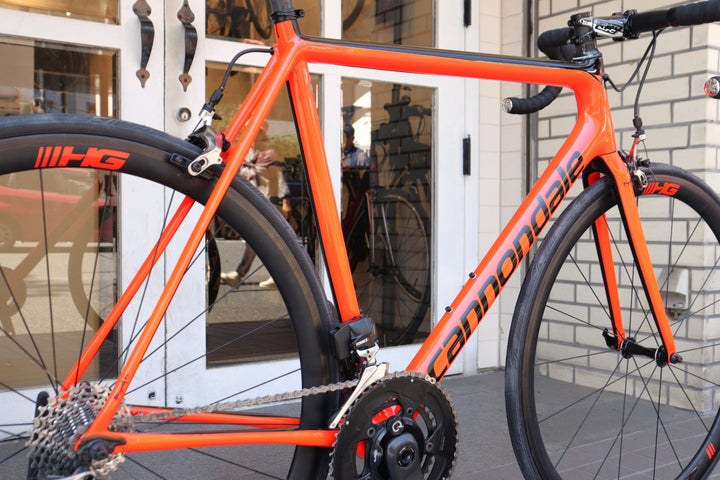 キャノンデール CANNONDALE スーパーシックス エヴォ SUPERSIX EVO Hi-Mod 2017モデル 56サイズ スラム レッド e-Tap 11S 電動 カーボン ロードバイク 【横浜店】